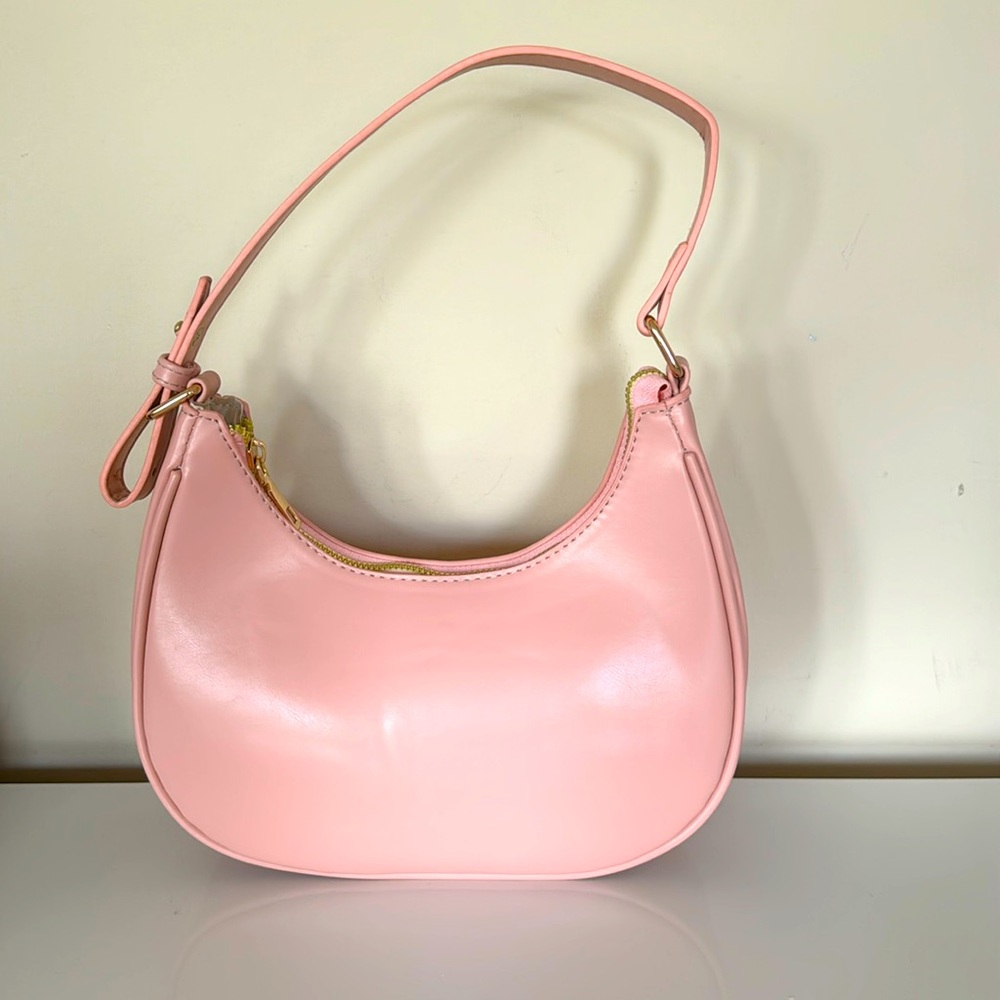 Pink shoulder bag
